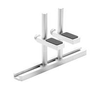 fxwtich Adjustable Graphics Card Bracket Aluminum Alloy Gpu Stand for Pc Chassis Desktop Cooling Accessory Matx Silver