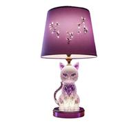 fxwtich Cat Desk Lamp with Soft Glow & Elegant Cat Base - Ambient Lighting for Bedroom, Office, Nursery - Unique Gift for Mothers, Wives | Cute Portable Table Lamp with Whimsical Style & Relaxing Moo