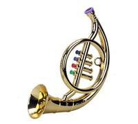 fxwtich Educational Musical Toy Kids Trumpet Sure Here's A Product Title for Listing Instruments Toddlers Mini Saxophone French Horn Children Music Learning Golden D