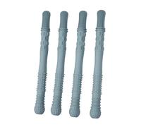 fxwtich Kids Chewable Stick for Anxiety Relief & Oral Stimulation - Durable BPA-Free Sensory Chewing Toy, Teething Aid for Home, Child Chewing Tool to Stop Finger Biting Grey Blue