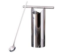 fxwtich Stainless Steel Watermelon Tool Stainless Steel Watermelon Corer with Anti-Slip Handle Ergonomic Melon Cutter for Easy Juicing Efficient Juicing Tool M