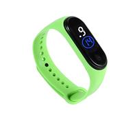 fxwtich Watch LED Sports Wrist Watch Bracelet Touch Screen Eco-Friendly, Green, Dial Style