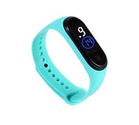 fxwtich Watch LED Sports Wrist Watch Bracelet Touch Screen Eco-Friendly, Light Green, Dial Style