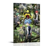 FXZFDCD Assassination Classroom Classic Popular Anime And Animation Canvas Poster Wall Art Decorative Painting Bedroom Painting Posters 08x12inch(20x30cm) Frame-style