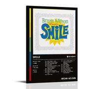 FXZFDCD Brian Wilson Legendary Singer Famous Singer Canvas Poster Wall Art Decorative Painting Bedroom Painting Posters 20x30inch(50x75cm) Frame-style