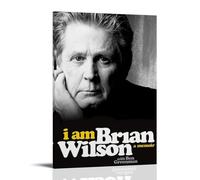 FXZFDCD Brian Wilson Legendary Singer Famous Singer Canvas Poster Wall Art Decorative Painting Bedroom Painting Posters 12x18inch(30x45cm) Frame-style