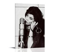 FXZFDCD Connie Francis Legendary Singer Famous Singer Canvas Poster Wall Art Decorative Painting Bedroom Painting Posters 16x24inch(40x60cm) Frame-style