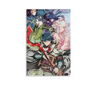 FXZFDCD Log Horizon Classic Popular Anime And Animation Canvas Poster Wall Art Decorative Painting Bedroom Painting Posters 24x36inch(60x90cm) Unframe-style