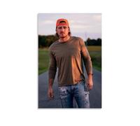 FXZFDCD Morgan Wallen Legendary Singer Famous Singer Canvas Poster Wall Art Decorative Painting Bedroom Painting Posters 08x12inch(20x30cm) Unframe-style