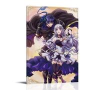 FXZFDCD My Status As An Assassin Obviously Exceeds The Hero's Classic Popular Anime And Animation Canvas Poster Wall Art Decorative Painting Bedroom Painting Posters 24x36inch(60x90cm) Frame-style