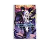 FXZFDCD My Status As An Assassin Obviously Exceeds The Hero's Classic Popular Anime And Animation Canvas Poster Wall Art Decorative Painting Bedroom Painting Posters 24x36inch(60x90cm) Unframe-style