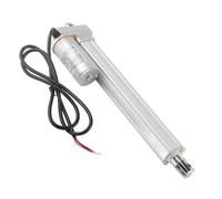 FY017 Electric Linear Actuator, DC Linear Motor with 200mm Stroke, 24V Telescopic Pole for Smart Furniture, High Thrust 1200N IP65, Adjustable Limit Switch