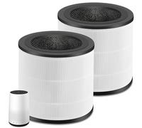 FY0194/30 Replacement Filter Compatible with Philips 800 Series AC0820/AC0819/AC0830 3-in-1 True Activated Carbon Removes 99.97% of Pollutants, 2 Pack (FY0194/30)