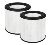 FY0194 Replacement True HEPA Filter Compatible with Philips AC0820/30 | AC0820/10 AC0830/10 AC0819/10 800 Series Compact Air Purifier, Replace Part FY0194/30, H13 Air Clean - 2 Packs