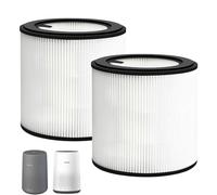 FY0194 Replacement True HEPA Filter for Philips 800 Series Air Purifier | H13 HEPA replacement filter compatible with AC0820 AC0830 AC0819 air purifiers, 2pcs pack for clean air