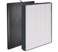 FY2422 NanoProtect Hepa and FY2420 Activated Carbon Filters Replacement set for Philips AC2889, AC2882, AC2887, AC2880, 2000, 2000i Series Air Purifiers and AC3829, AC3821 Air Humidifiers (2 Pcs)