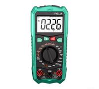 Fy711a Digital Multimeter Auto Range Smart True Rms Ncv Live Wire Detection Capacitance Frequency Meter With Anti Burn Protection For Electrical Testing Green And Black Compact Design