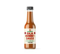 Fyah Fyah | Raja Bonnet Hot Sauce, Scotch Bonnet Pepper | Indian Hot Sauce | 250mL, Wraps, Curries, Salads