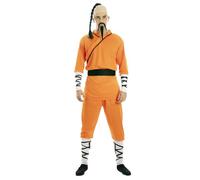 FYASA - Shaolin Master Costume for Men Size ML