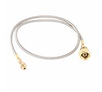 Fybida Camping Gas Adapter with Flexible Extend Hose - Stove Converter for German LPG Ideal for Connecting Gas Canisters to Stoves, Fuel Connection for Outdoor Cooking and Camping Adventures