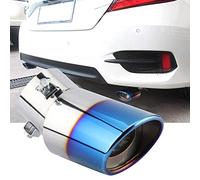 Fybida Exhaust Tip, Car Exhaust Tips Muffler Silencer Tail Pipe Throat Automotive Exhaust Mufflers Replacement For Most Cars, Curved Pipe