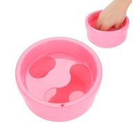 Fybida Manicure Bowl Soak Tray, Nail Art Polishing Hand Wash Remover Soak Bowl Salon Glitter Nail Spa Bath Treatment Hand Resurrection Care Bowl