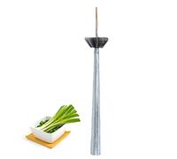 Fybida Plum Scallion Knife, Stainless Steel Onion Knife Shred Silk for Cutting Vegetable Onions Green Peppers
