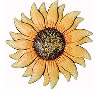 FYBlossom Wall Sculptures Metal Sunflower Wall Art Decor,13 Inch Metal Sunflower Wall Art Decor for Home Garden Yard Indoor Outdoor