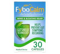 Fybocalm 30 Capsules: Fast, Long-Lasting Relief For Wind, Bloating, Abdominal Pain, And Nausea - Natural Gut Health Support, Digestion Aid, Laxative Alternative