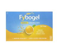 Fybogel Hi-Fibre, Orange, 30 Sachets X 4, 120 Total, Ispaghula Husk, Constipation Relief, Softening Relief, Fibre Supplement, Easy to Use, Natural,