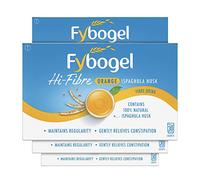 Fybogel Hi-Fibre Orange Sachets, Pack of 4 x 30 for Constipation Relief & Regularity Support, Essential Travel First Aid Kit Addition