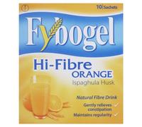 Fybogel Natural Hi-Fibre Orange Fibre Drink Sachet - Pack of 10 3.5 g