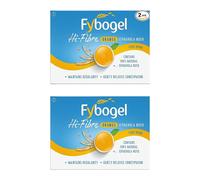 Fybogel Orange Fiber Supplement Sachets, 60 Count - Natural Digestive Support, Gentle Relief, Easy Mix Powder, Daily Us