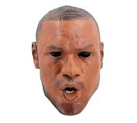 FYBR Roaring LeBron James Mask Celebrity latex mask American Basketball Player for Events and Parties Fun Halloween Party Dress Up USA