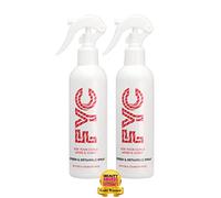 FYC For Your Curls Refresh & Detangle Spray for Curly Hair, Helps Control Frizz, Adds Moisture and Shine, Defines Curls with Shea Butter, Aloe Vera and Argan Oil, No Sulphates or Parabens - 2x 250ml