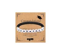 Fycakly Bracelet Couples 12 Sets Graduation Bracelet 2025 Grad Student Graduation from Teacher Party Favors, College for Classmates Undone Watches for Men (C # 2, One Size)