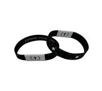 Fycakly Bracelet for Women Wearable Bracelet Bracelets With Nfc Bracelets Daily Verse Inspirational Verse Jewelry For Men Women Teens Gild Hoops (D-H, 18x1. 5cm)