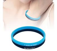 Fycakly Chain Bracelet for Women God Is The First Bracelet I Am The Second Rubber Men's And Women's Motivational Hoop Earrings for Girls (c-C, One Size)