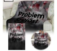 Fycakly Decoration Halloween [ Carefully Crafted] Halloween Theme Bloody Blanket Allows You To Enjoy A Unique Experience To The Fullest3 Decoration Outdoor (B, 150x130cm)
