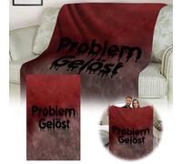 Fycakly Decoration Halloween [ Carefully Crafted] Halloween Theme Bloody Blanket Allows You To Enjoy A Unique Experience To The Fullest3 Decoration Outdoor (A, 150x130cm)