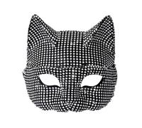 Fycakly Hallowee The Halloween Yourself With A Dazzling Embedded And As The Center Of Attention In Entire Party Event Dress for Women (Black, 19x16x8cm)