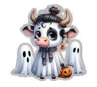 Fycakly Halloween Halloween Spoboooky Doormat Welcome To Our Funny Home Door Mat Cute Bedroom Bathroom Doormat Squirting Blanket (White, 60cm)
