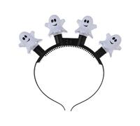 Fycakly Halloween Indoor Decorations The Headbands For Women Halloween Headbands For Women Led Headband Party Led Headband Rave Shine Plastic 80's Party (White, 20x21x5cm)