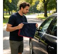 Fycakly Microfiber Drying Towel for Auto Detailing Lint Absorbent Streak Cleaning Cloth for Vehicle Wash and Wax 45