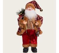 Fycakly Santa Doll A Standing Santa Statue for Window with Its Classic Design It Is A Must Have for Your. 483