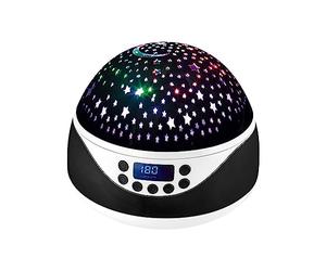 Fycakly Starry Sky Projection Light Children's Birthday Remote Control Light Rotating Music Colorful Night 11