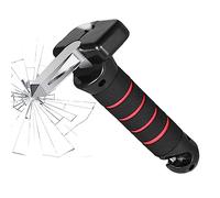 Fychuo 4 in 1 Car Cane Mobility Aid, Car Escape Tool Handle with Car Window Breaker, Seatbelt Cutter, LED Light, Grab Handle, Portable Car Emergency Kit for Disabled and Elderly, BT-138010-UK