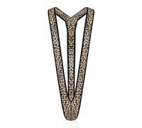 Fychuo Borat Mankini Joke Gift for Men - Sexy Underwear Man Thong Funny Prank Fancy Dress Costume - One Piece Swimsuit Leopard Print - Men's Secret Santa Holiday Essentials