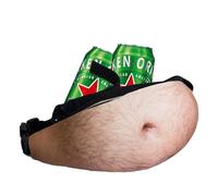 Fychuo Funny Gifts for Men Belly Waist Bag Novelty Bumbag Mens Joke Gifts for Him Christmas Husband Birthday Dad Fun Secret Santa Gifts Anniversary