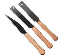 Fychuo Hand Saw 3 Pack Japanese Woodworking Tools - Double Edged Pull Saw for Wood, Small DIY Flush Cut, Wood Working Carpenters Tools, Sharp Flat Double Sided